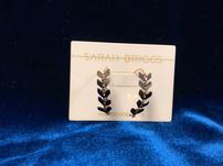 Sarah Briggs 'Soleil' Hematite Earrings 202//151